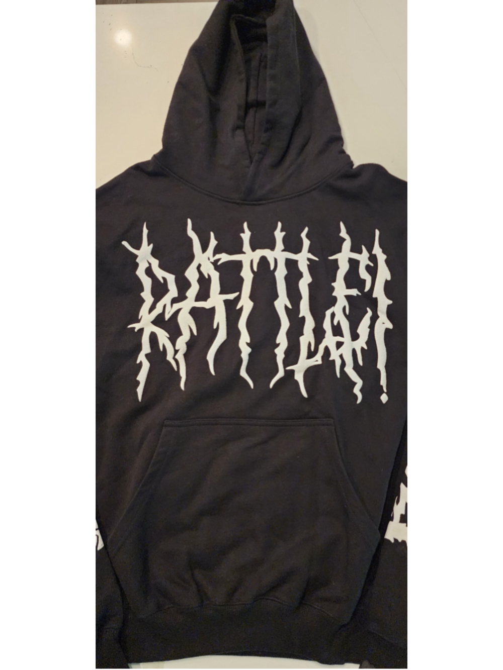 Elevation Worship "Open The Grave" Black Hoodie XL Men's Graphic Streetwear NWOT - Picture 8 of 10